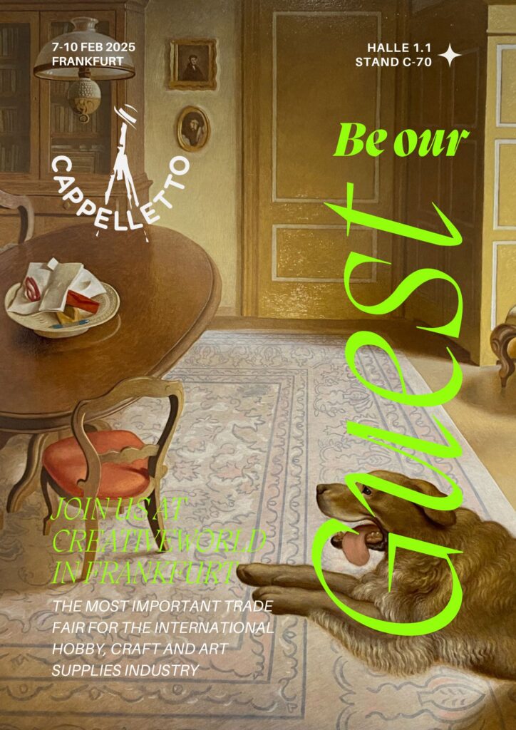 Visit CAPPELLETTO @Creativeworld2025 in Frankfurt!