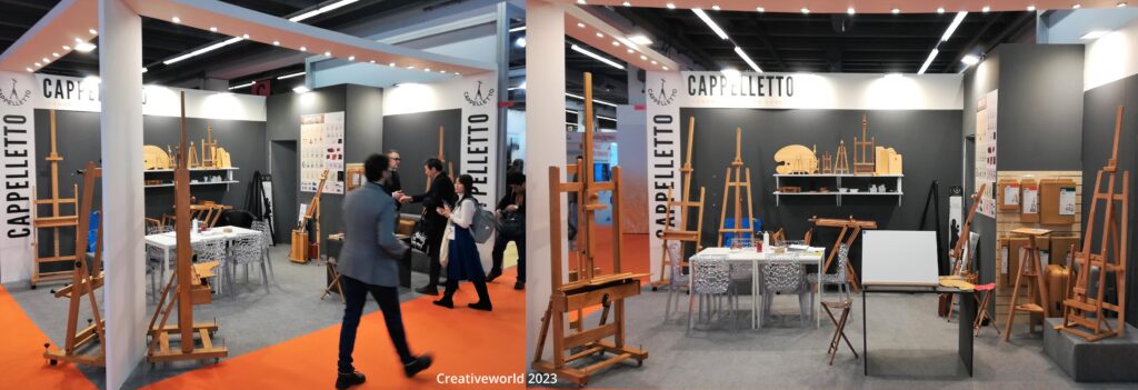 Cappelletto easels Creativeworld 2023